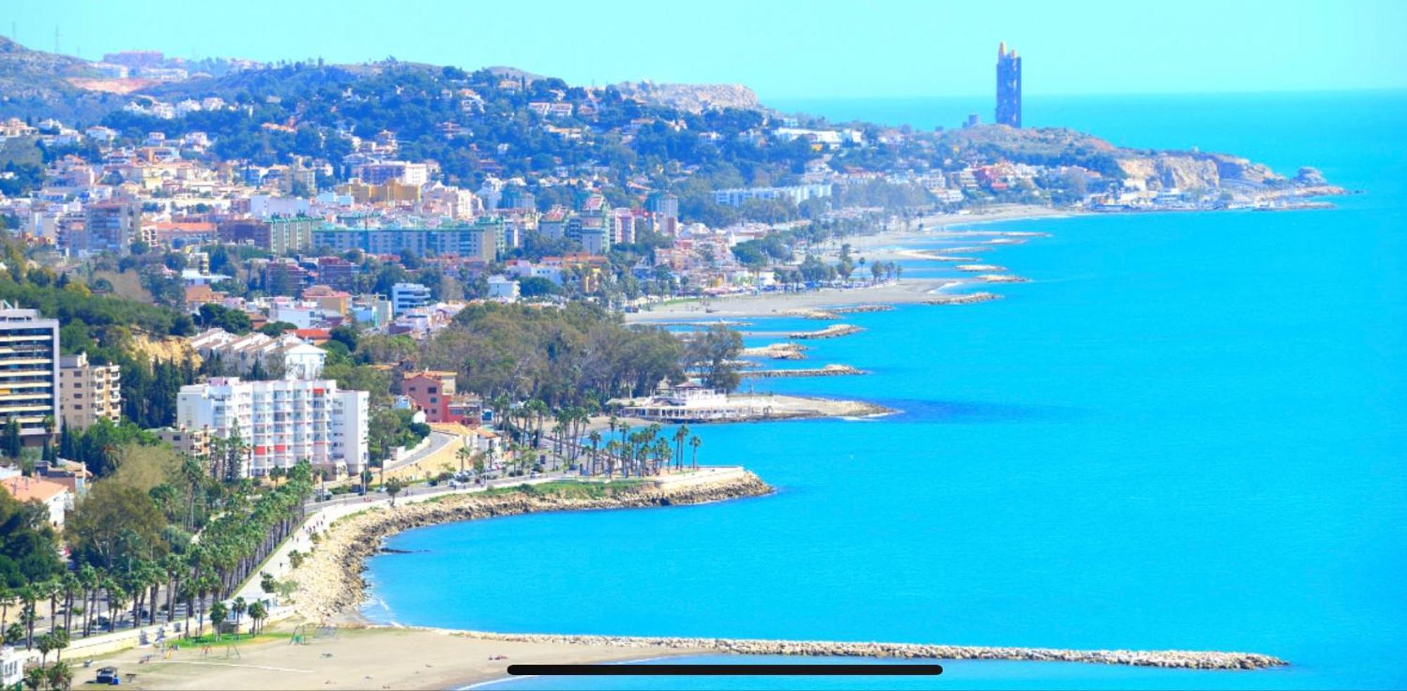 Appartamento Puerta Al Mar Málaga Esterno foto